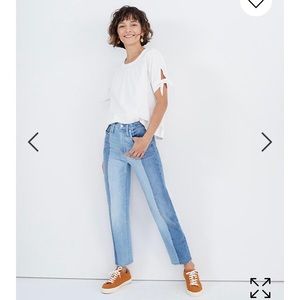 Madewell Classic Straight Jeans in Clairmont Wash